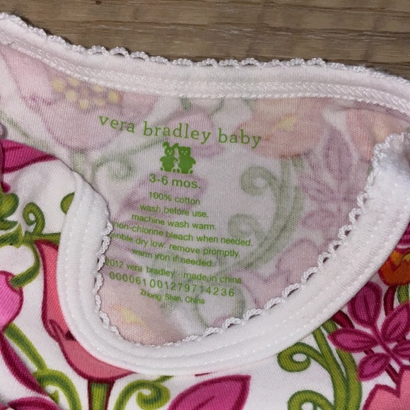 Vera Bradley baby onesie 3-6 month - Picture 2 of 3